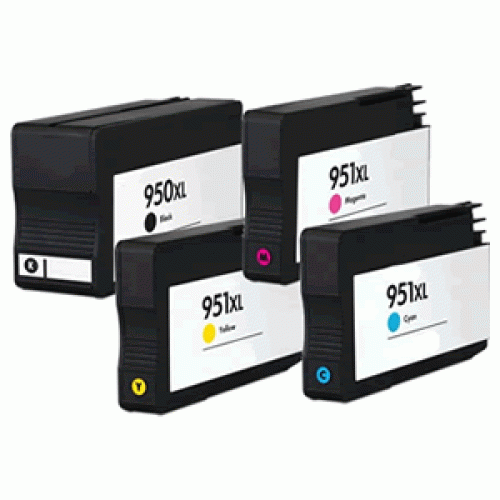 Hp 950xl Black And 951xl Cyan Magenta Yellow Multipack 2041